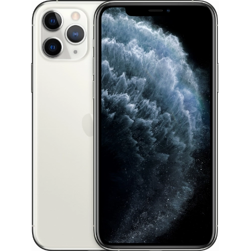 Apple iPhone 11 Pro 256 ГБ, серебристый (б/у)
