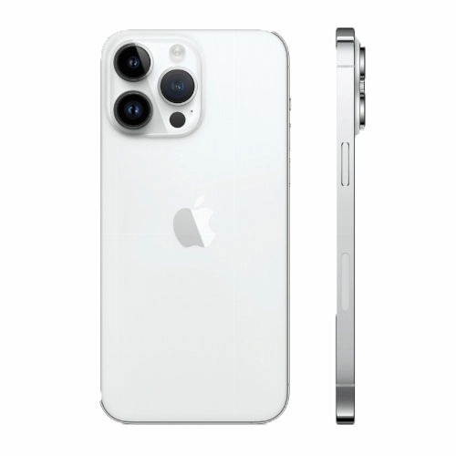 Смартфон Apple iPhone 14 Pro Max 128 ГБ, Dual еSIM, серебристый (б/у)