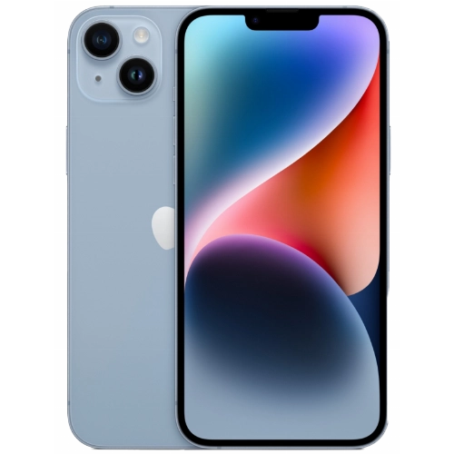 Смартфон Apple iPhone 14 128 ГБ, Dual: nano SIM + eSIM, голубой (б/у)