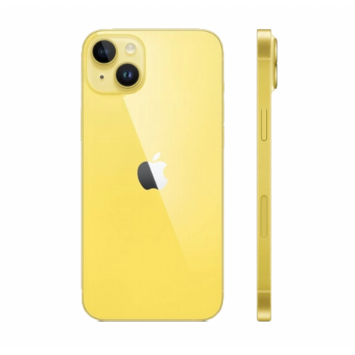 Смартфон Apple iPhone 14 256 ГБ, Dual еSIM, желтый (б/у)