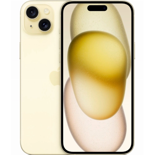 Смартфон Apple iPhone 15 Plus, 128 ГБ, Dual eSIM, желтый (б/у)