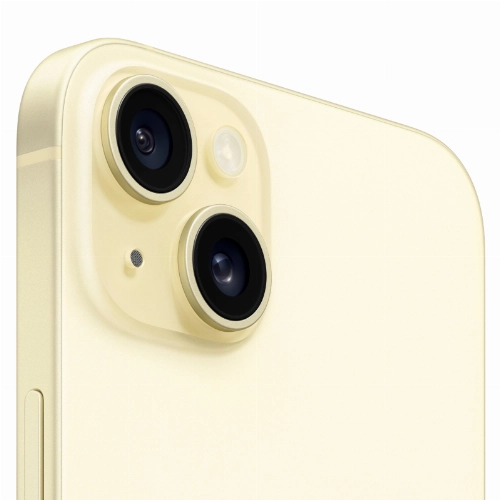 Смартфон Apple iPhone 15 Plus, 256 ГБ, Dual nano SIM, желтый (б/у)