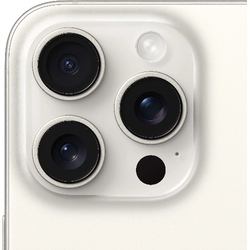 Смартфон Apple iPhone 15 Pro Max 512 ГБ, Dual: nano SIM + eSIM, белый титан (б/у)