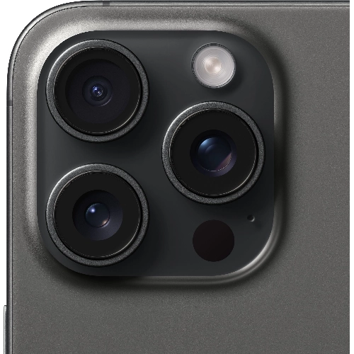 Смартфон Apple iPhone 15 Pro 256 ГБ, Dual: nano SIM + eSIM, черный титан (б/у)
