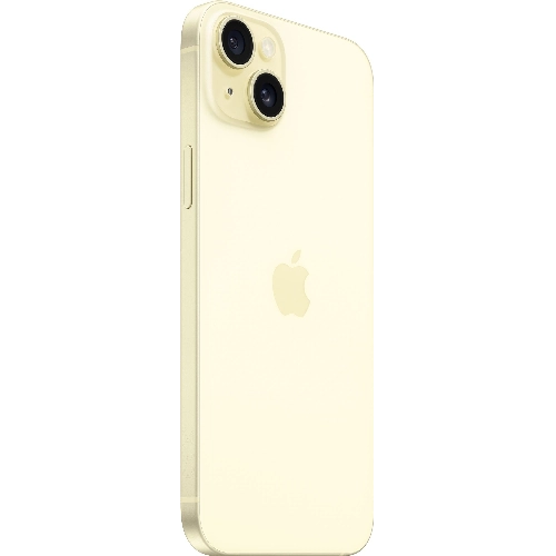 Смартфон Apple iPhone 15 128 ГБ, Dual eSIM, желтый (б/у)