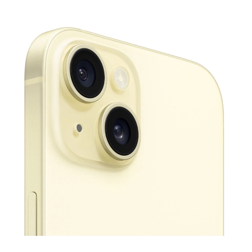 Смартфон Apple iPhone 15 128 ГБ, Dual eSIM, желтый (б/у)