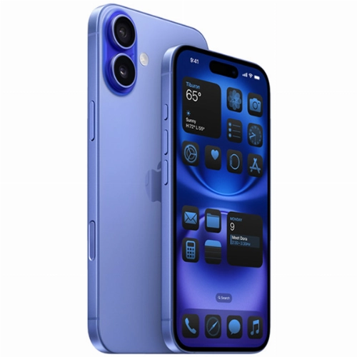 Смартфон Apple iPhone 16 128 GB, Dual SIM (nano SIM+eSIM), Ultramarine (б/у)