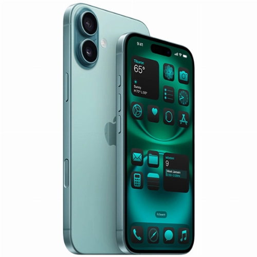 Смартфон Apple iPhone 16 128 GB, Dual SIM (nano SIM), Teal (б/у)