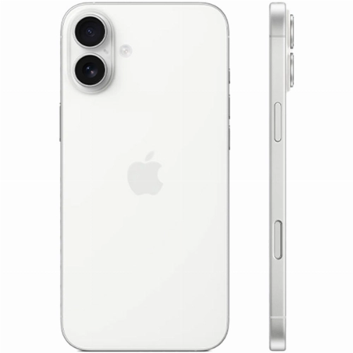 Смартфон Apple iPhone 16 512 GB, Dual SIM (nano SIM+eSIM), White (б/у)