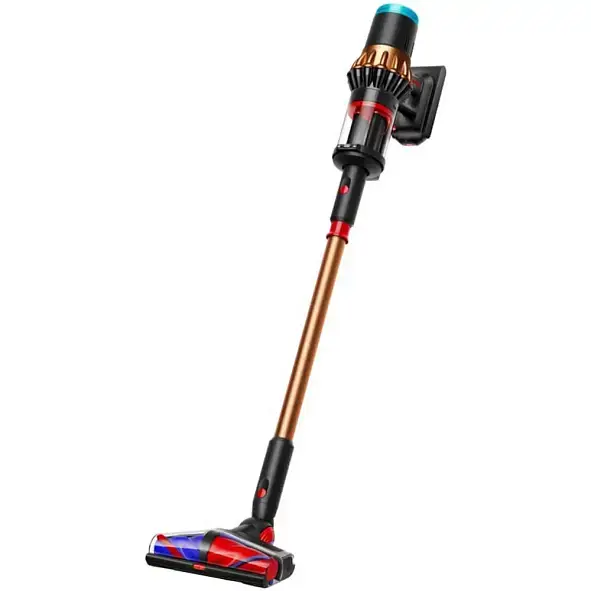 Вертикальный пылесос Dyson DS60 Piston Animal, Black/Copper, с напольной подставкой
